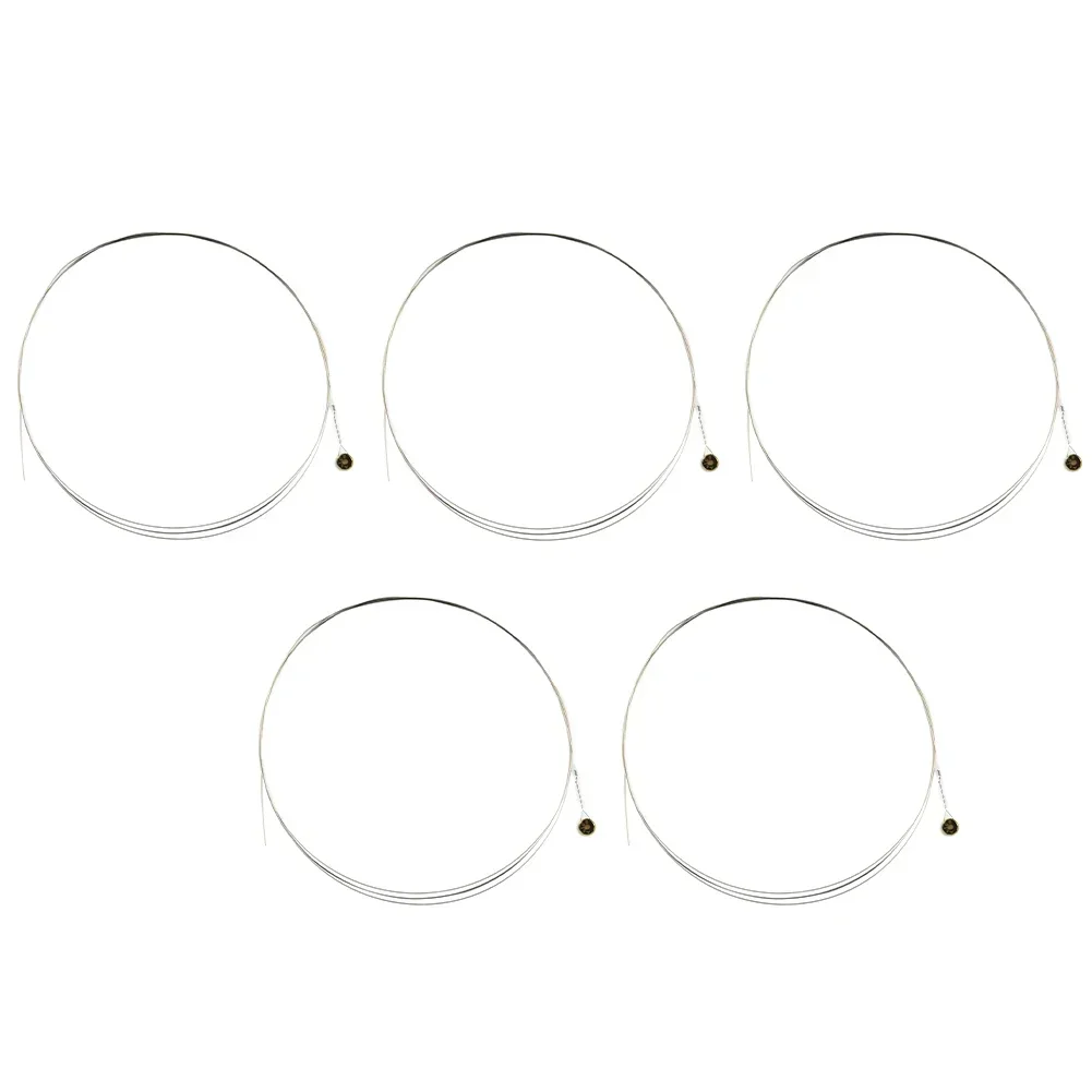 5 Pcs Single Guitar Strings Electric Guitar Top E Plain Steel Gauges .009 010 AE530 Replacement Strings For Electric Guitars