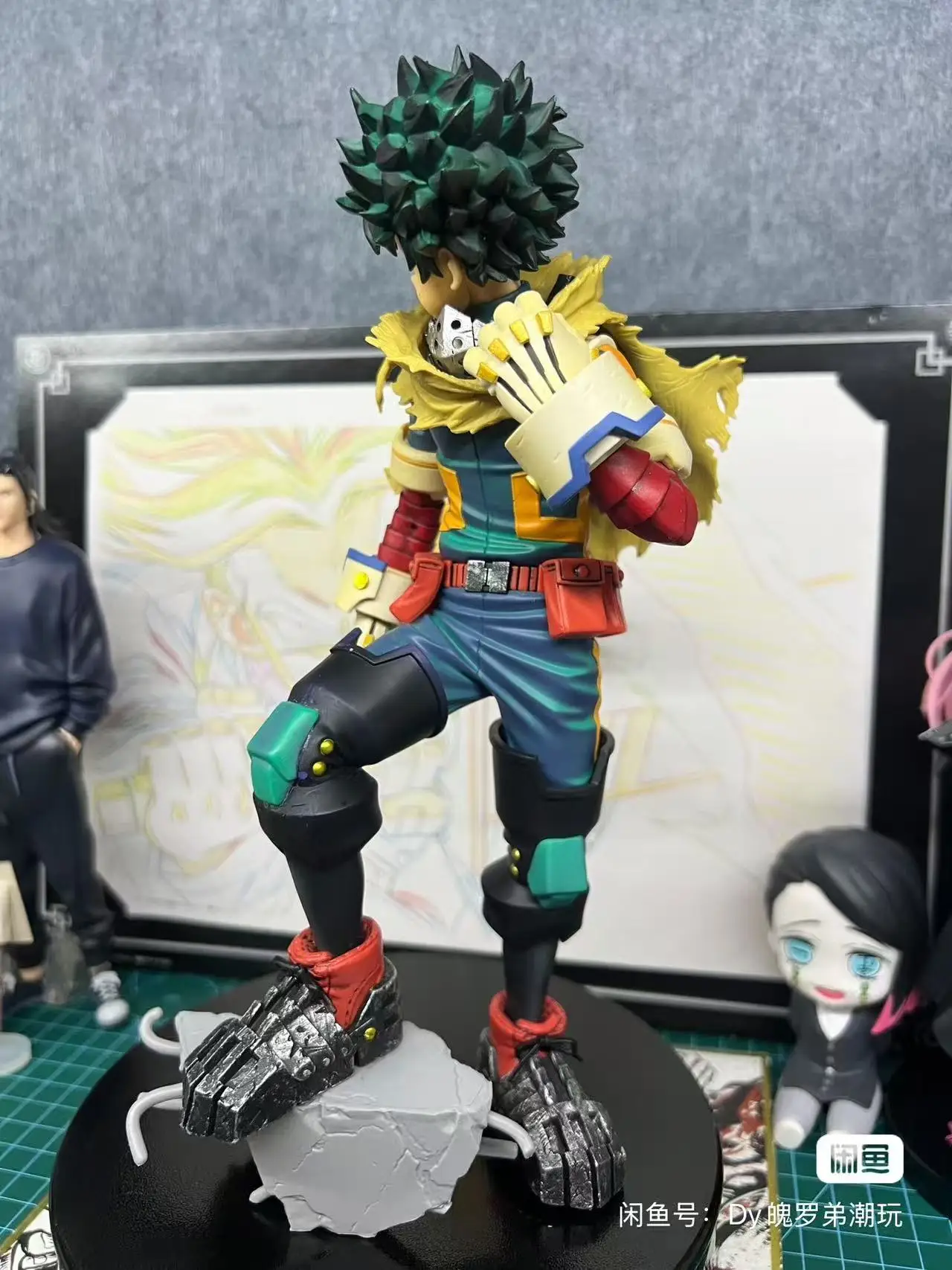 Tersedia 100% Asli Bandai Banpresto My Hero Academia Midoriya Izuku Action Figure Figurine Ornamen Hadiah Liburan Pop