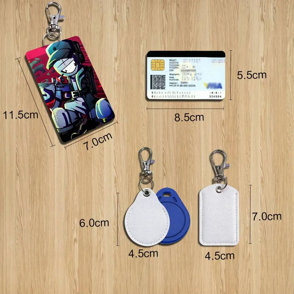 Deimos J Sanford Madness Combat Holder For Bank Business Work Card Holder Student Card Case Bus Card