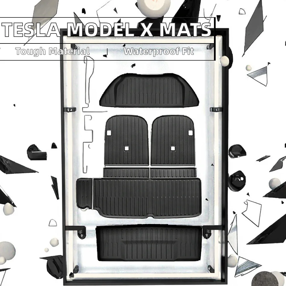 Custom Fit TPE All Weather Floor Mats Waterproof Rubber Car Floor Liner Set Dust Mud Snow Protection for Automotive Interior