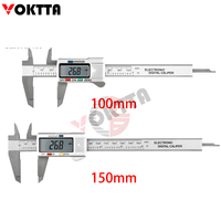 Caliper Measuring Tool Digital Caliper 100mm 150mm Digital Micrometer Waterproof Easy Switch from Inch to Millimeter Woodworking