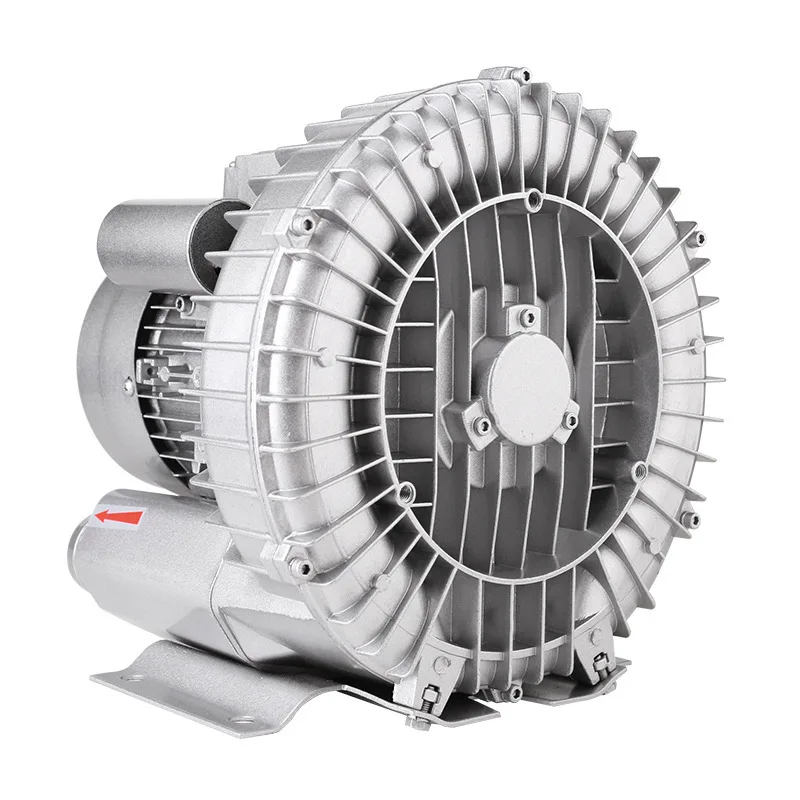 120W/220V single-phase single-impeller vortex air pump industrial aeration centrifugal fan oxygenation fish pond oxygenator