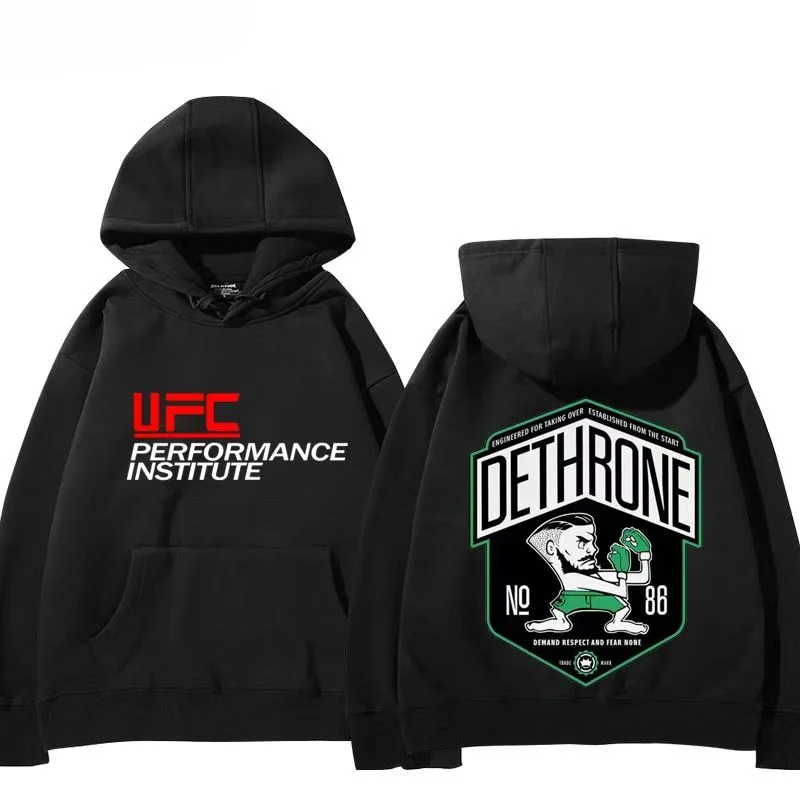 

UC Comprehensive Fighting Wrestling Mouth Cannon Connor Men's Hoodie Autumn/Winter Versatile Cotton Women's Versatile Top Unisex