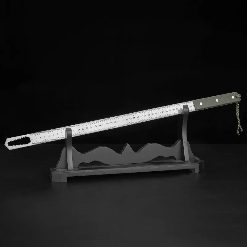 Longquan Defense Ruler, Forging and Thickening Ruler, High Performance Quenched Steel Rod Ruler, Playing With