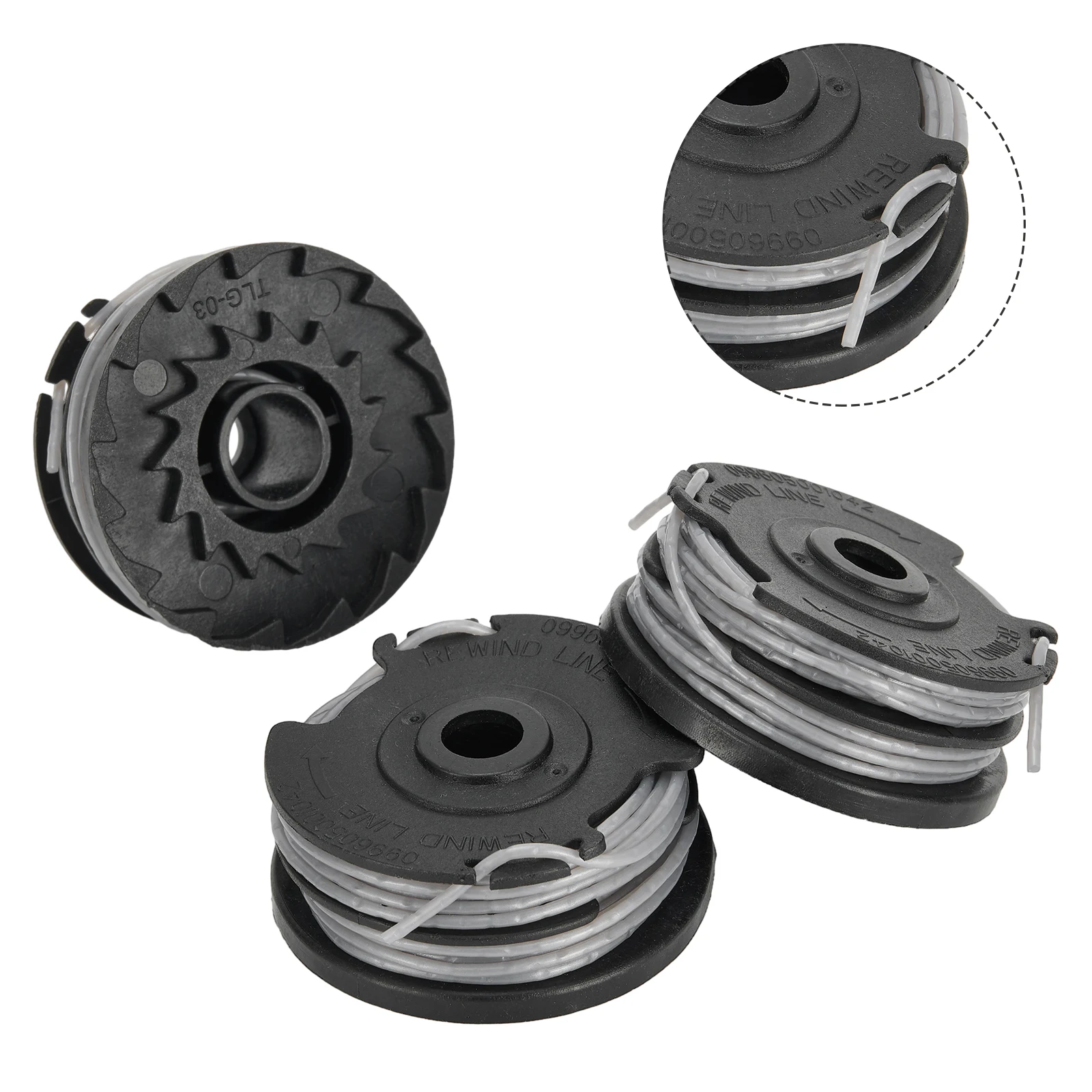 Grass for trimmers Line Spools Garden Power Tool Spare Parts Spools For G40LTK2x / 2101507 3pcs/set High Quality