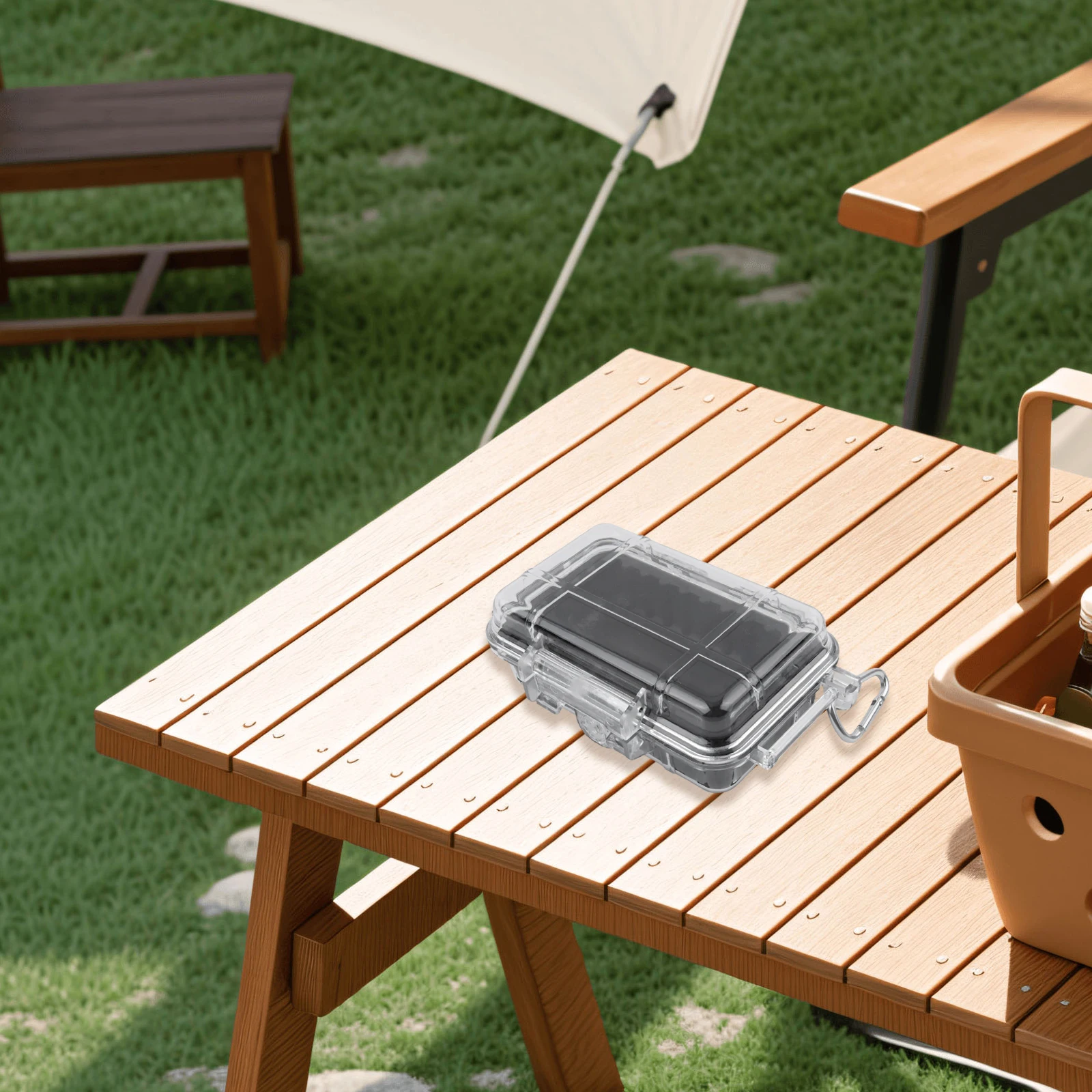 

Водонепроницаемый герметичный противоударный кейс для хранения, портативный органайзер для кемпинга и путешествий на природе