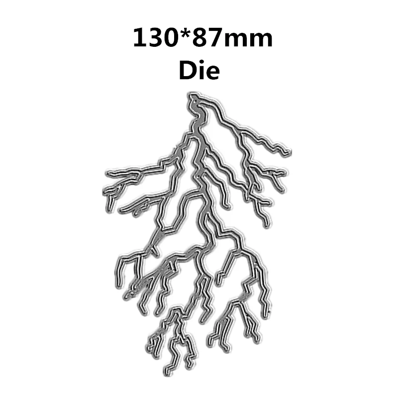 New Hot Foil Plate Lightning Halloween Christmas Frames Card Craft Metal Cutting Dies Scrapbooking No Embossing
