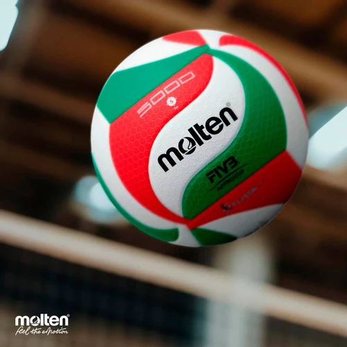 Imagen 2 del producto Molten V5B5000/V5M5000/V5M4500 Tamaño 5 Pelota de voleibol Pelotas estándar de alta calidad Fiesta interior al aire libre Entrenamiento Deportes Adultos