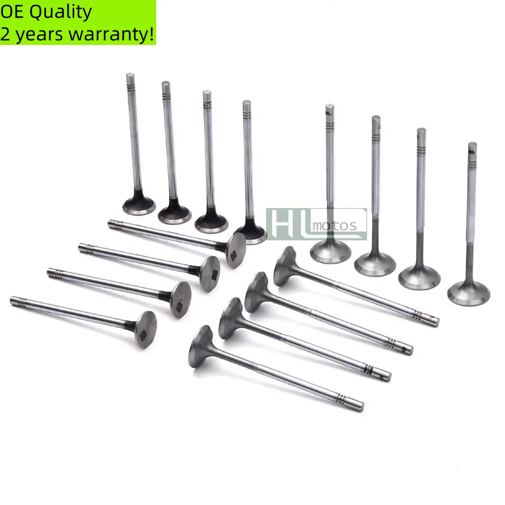 

OE Quality 16pcs Engine Valves For Mercedes-Benz C200 E250 EQ Boost W205 W213 M264 1.5L