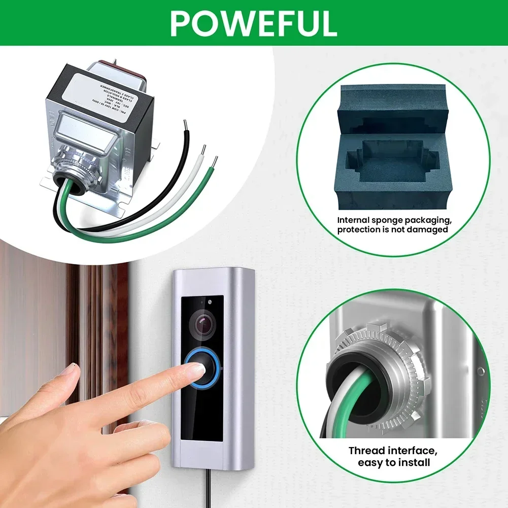 Relay Doorbell Power Supply As Shown In The Picture 16V30VA Transformer Easy Installation High-performance Power