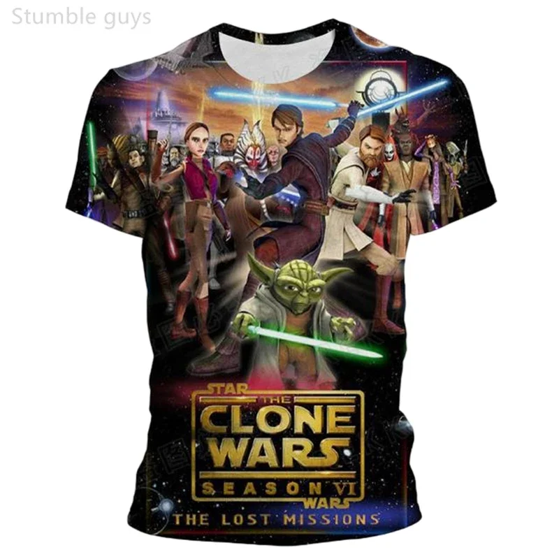 men-star-wars-anime-t-shirt-echo-print-summer-loose-streetwear-tops-anime-kids-boys-short-sleeve