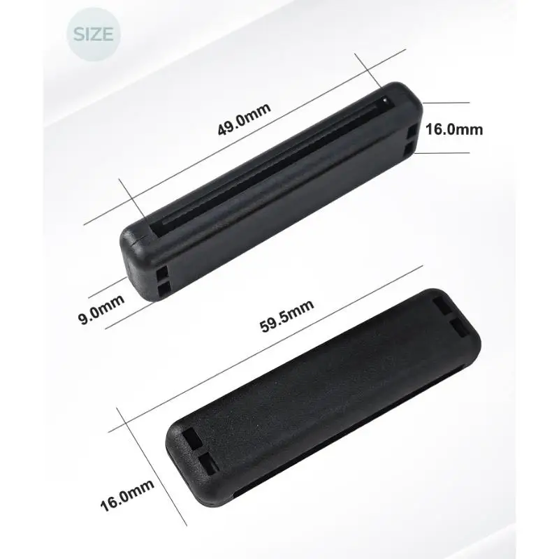 Universal Seat Belt Adjuster Clip Car Safety Belt Stopper Buckle Clamp Limiter Seat Belt Anti-skid Fixing Limiter Car Accessory view 6