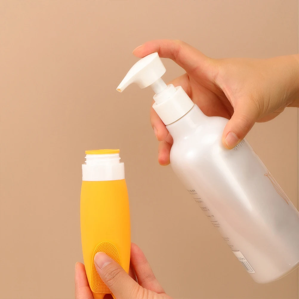 

4 Pcs Bottle Hair Shampoo Travel Lotion Container Squeeze Size Toiletries Bottles Small Containers