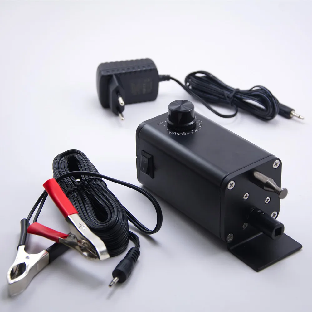 Adjust Speed 3-12V Barbecue Motor Moteur Tournebroche Electric Barbecue Grill Outdoor/Camp Automatic Rotating Barbecue Machine