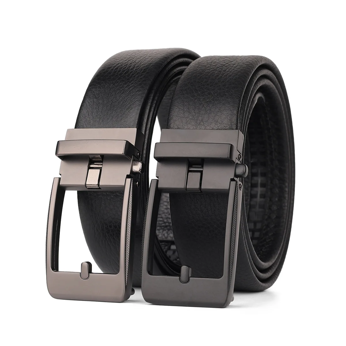 Business-Gürtel für Herren Echtes Leder Automatischer Herrengürtel Luxuriöser Taillengürtel Designer-Gürtel Hochwertige Mode Formelle Gürtel