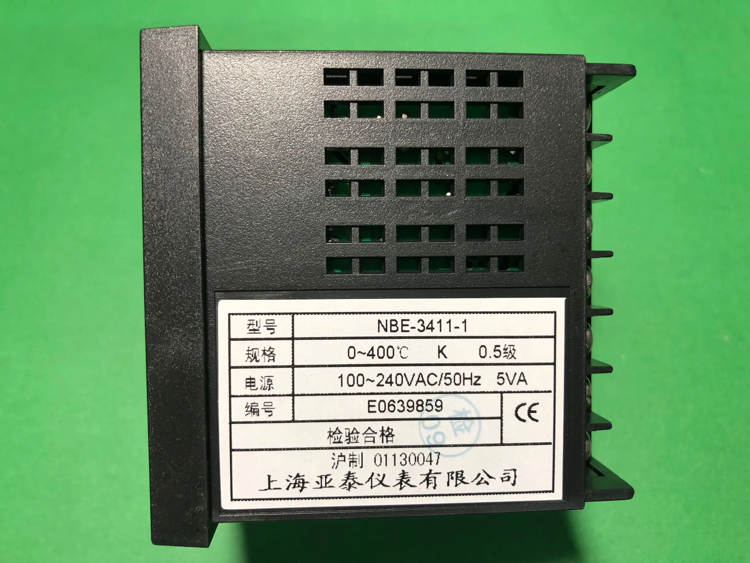 NBE-3421 Shanghai Yatai Instrument Temperature Controller NBE-3430 3412 3410B 3400G Smart Meter