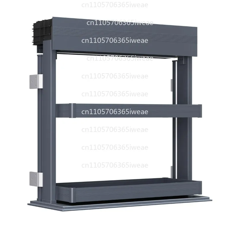 Storage Cabinet Touch Lift Rack Smart Drop-Down Cabinet LED Upper Storage Premium High Ceiling Kitchen Accessories Plus