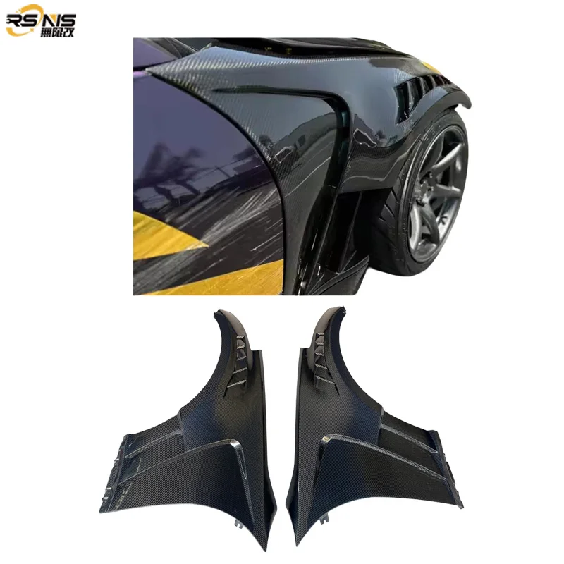 

Vented Carbon Fiber mudguard for Nissan 350Z 2003 2008 Ventilated mudguard Upgrade Premium Car Accessories