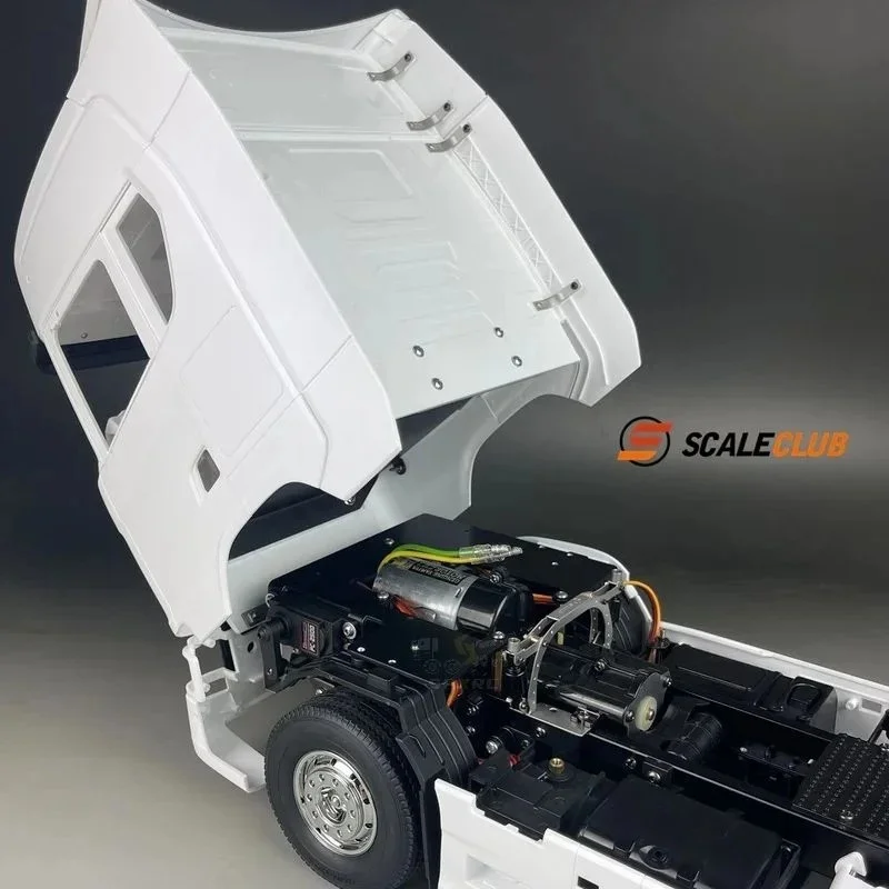 Scaleclub 모델, Tamiya 1/14, Scania 770S 업그레이드, 전면 회전 브래킷, 플립 힌지