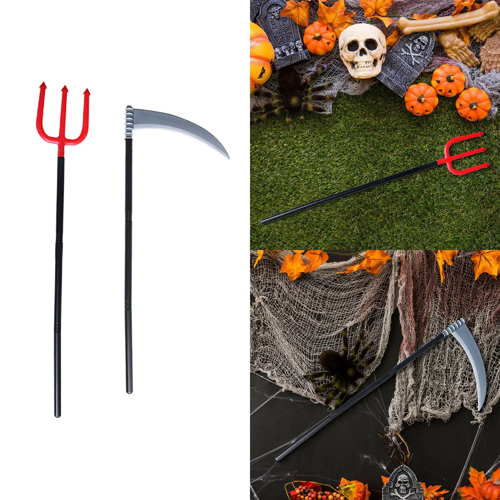 

Опора для Хэллоуина, пластиковая имитация игрушки, многофункциональная, реалистичная, легкая для домов с привидениями, детский игрушечный аксессуар, легко собрать