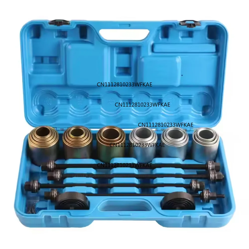 26 pieces automobile rubber sleeve replacement tool rear axle lower swing arm bushing disassembly tool