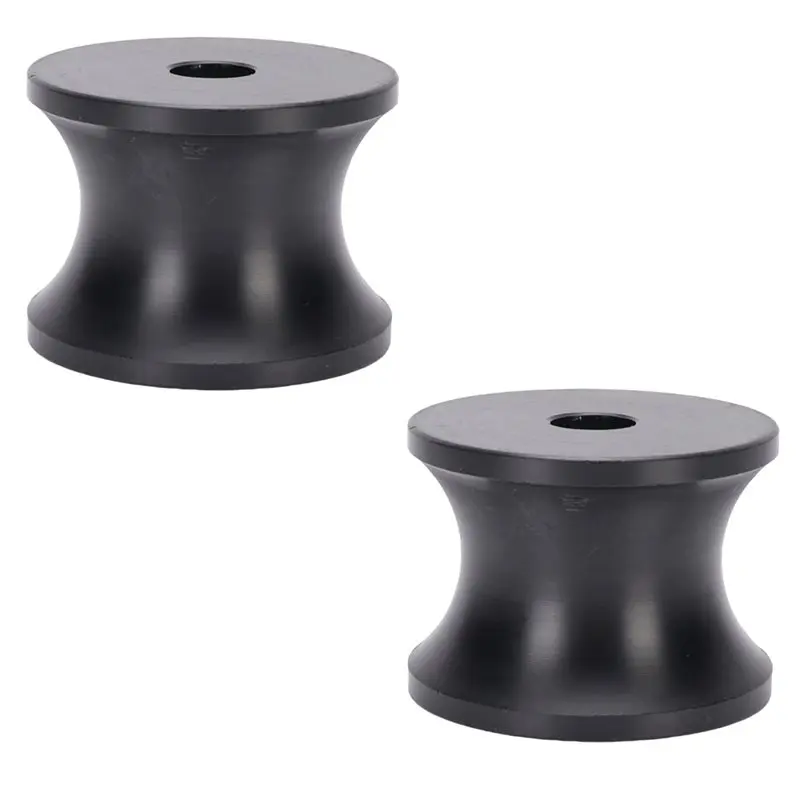 

2 Pcs Stop Roller Trailer Rollers 2.4X1.77In For Marine Accessories For Yachts Fishing Boats