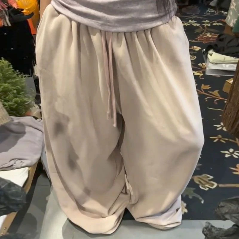 MEXZT Y2K Diamond Sweatpants Women Streetwear Baggy Joggers Harajuku Hip Hop Print Wide Leg Pants Summer Fashion Casual Trousers