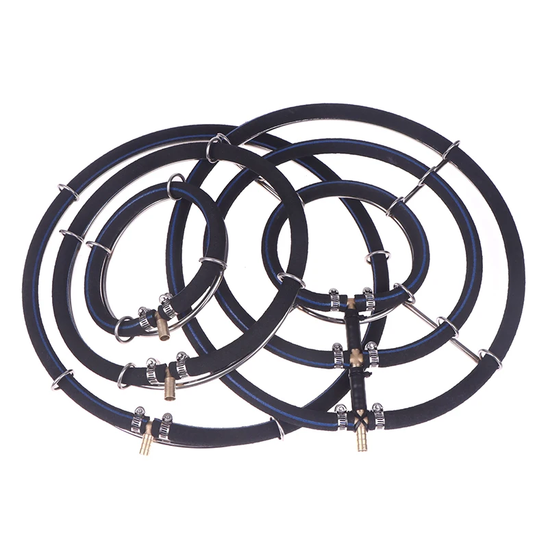 Étang à poissons Koi en acier inoxydable, 1 pièce, fournitures d'aquarium d'oxygénation, disque d'aération Nano, étang à poissons, plaque d'oxygène pour étang de fruits de mer