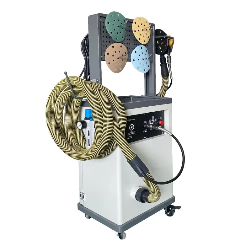 

Electric Mill Vacuum Cleaner Set Dust-free Dry Mill Pneumatic Dust-collecting Spray Paint Auto Putty Paint Sanding Machine San