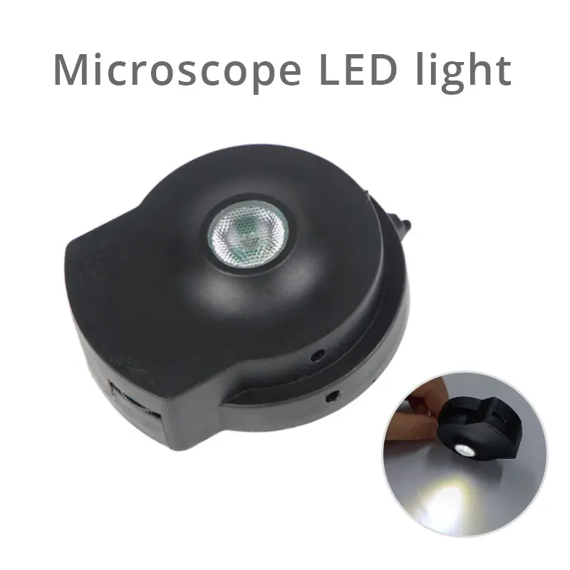 LED Lighting Biological Microscope XSP supplementary Lighting  Brightness Adjustable Bottom Light source