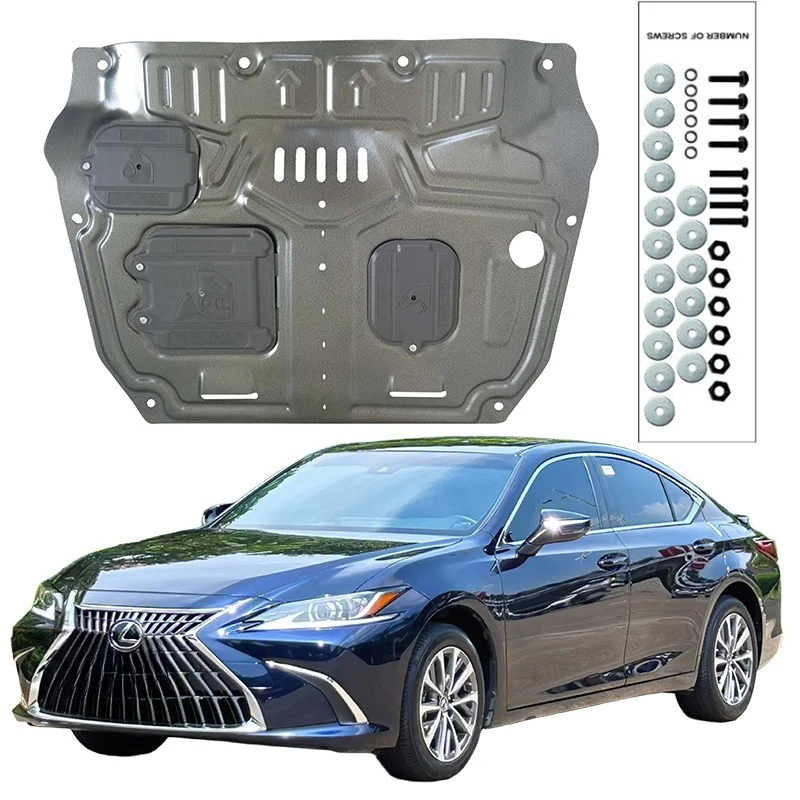 Higher Quality Alloy Under Engine Guard Mudguard Board Splash Shield Mud Fender Plate Panel For LEXUS ES260 2021-2023 2.5L