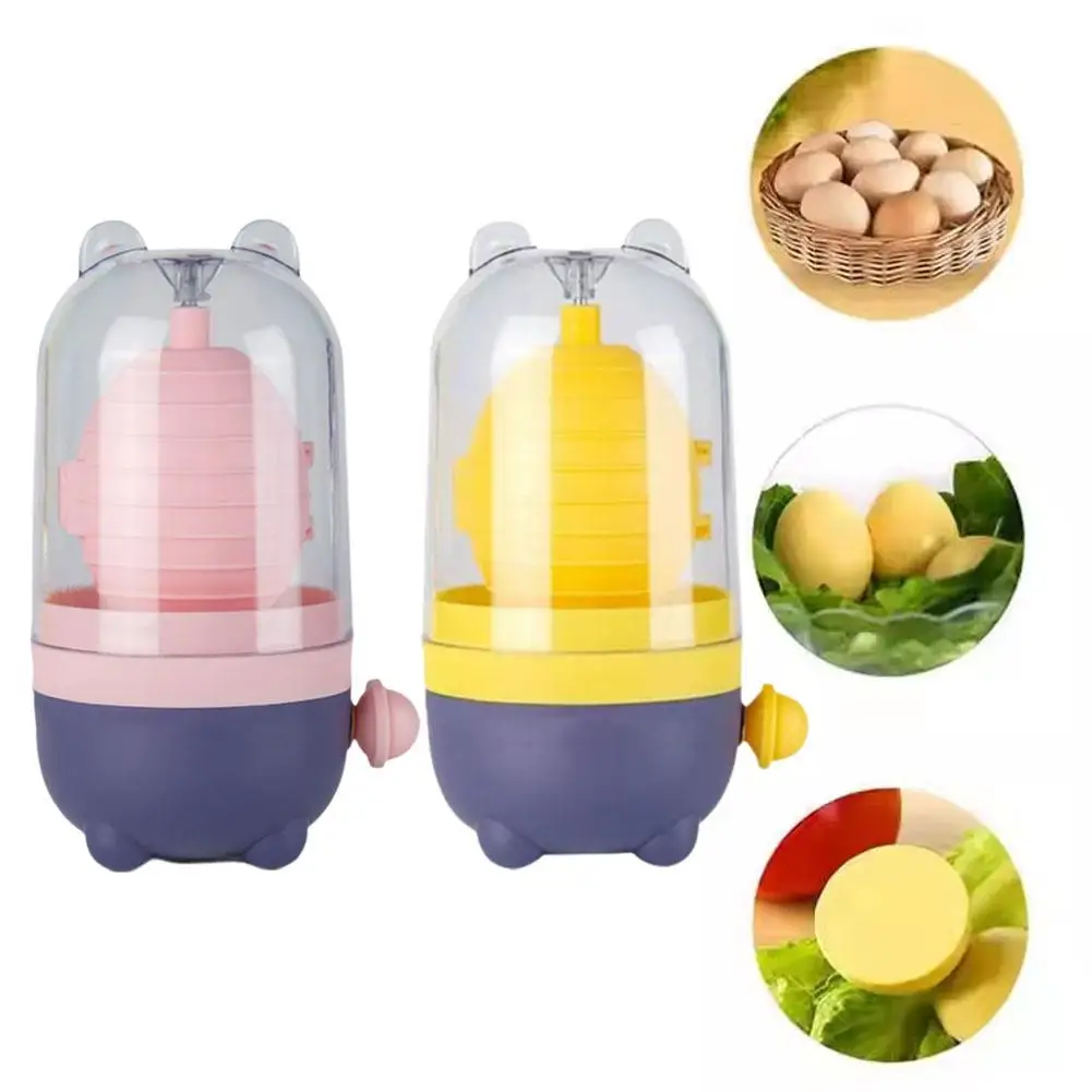 Egg Blender Manual Egg Yolk Shaker Food Grade Silicone Kitchen Tools Egg Cooking And Baking Puller Accessories Spinner M9L0