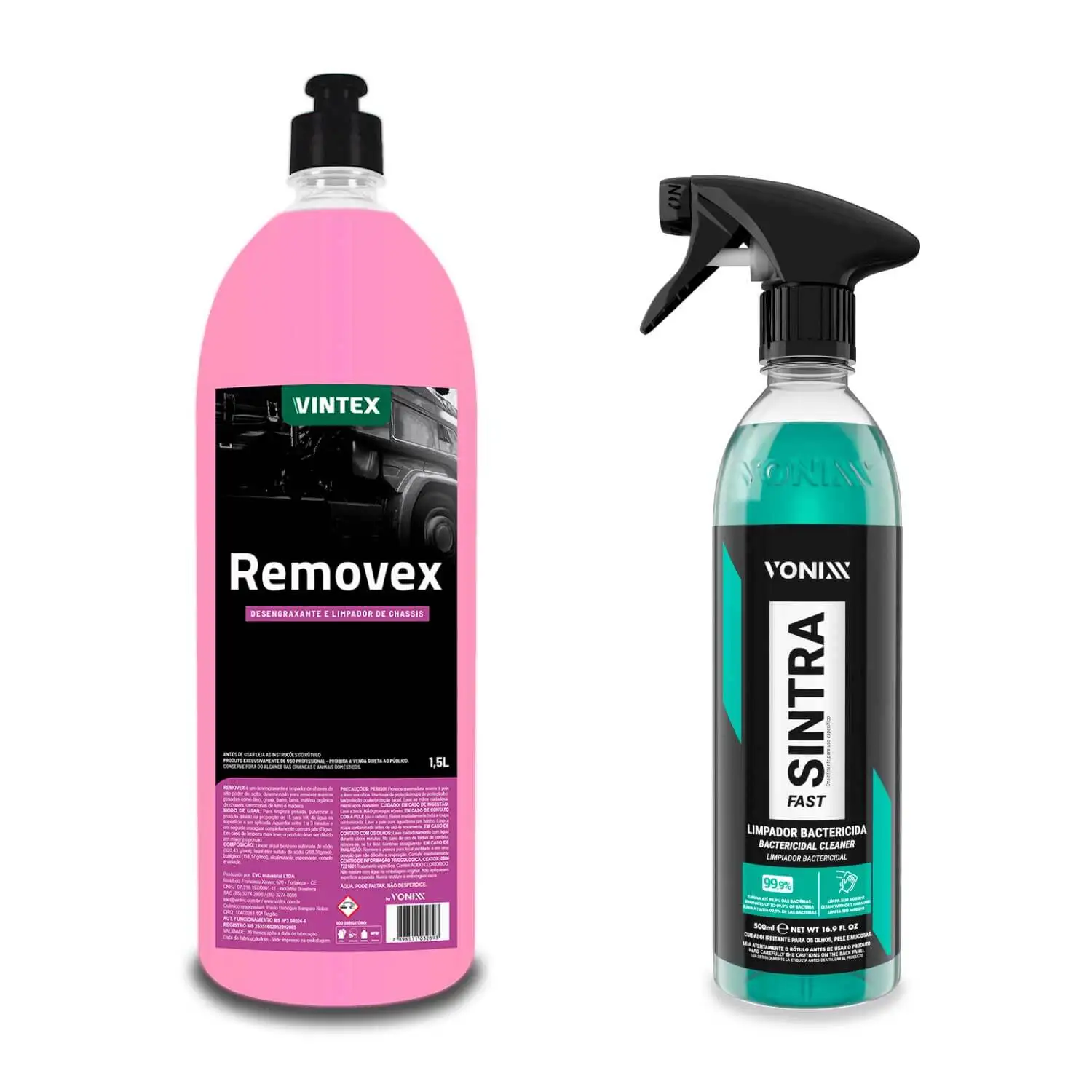 Removex 1.5L Auto Cleaning Kit + Sintra Fast 500ml Vonixx