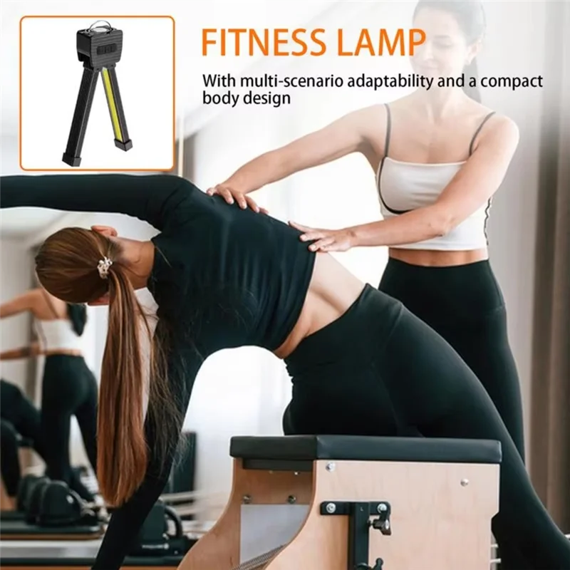 

T99C-Portable Hangable LED Flashlight Aluminum Alloy Folding Posing Lamp Light For Camping Stage