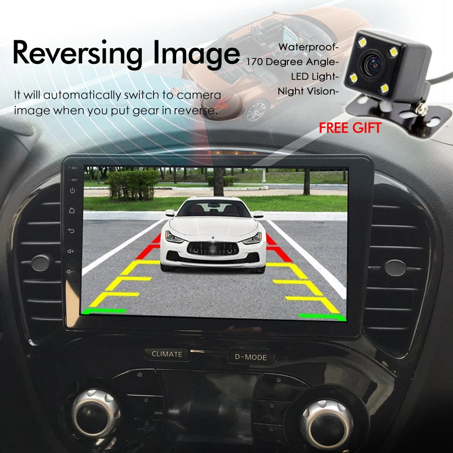 Autoradio Android 14 avec Navigation GPS pour Nissan Juke YF15, Lecteur Vidéo, Stéréo, CarPlay, 128 Go, AI Voice, 2Din, Limitation, 2010-2014