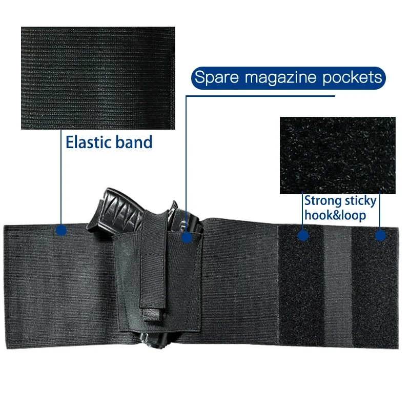 Ankle Holster for Concealed Carry Pistol Universal Leg Carry Gun Holster image 2