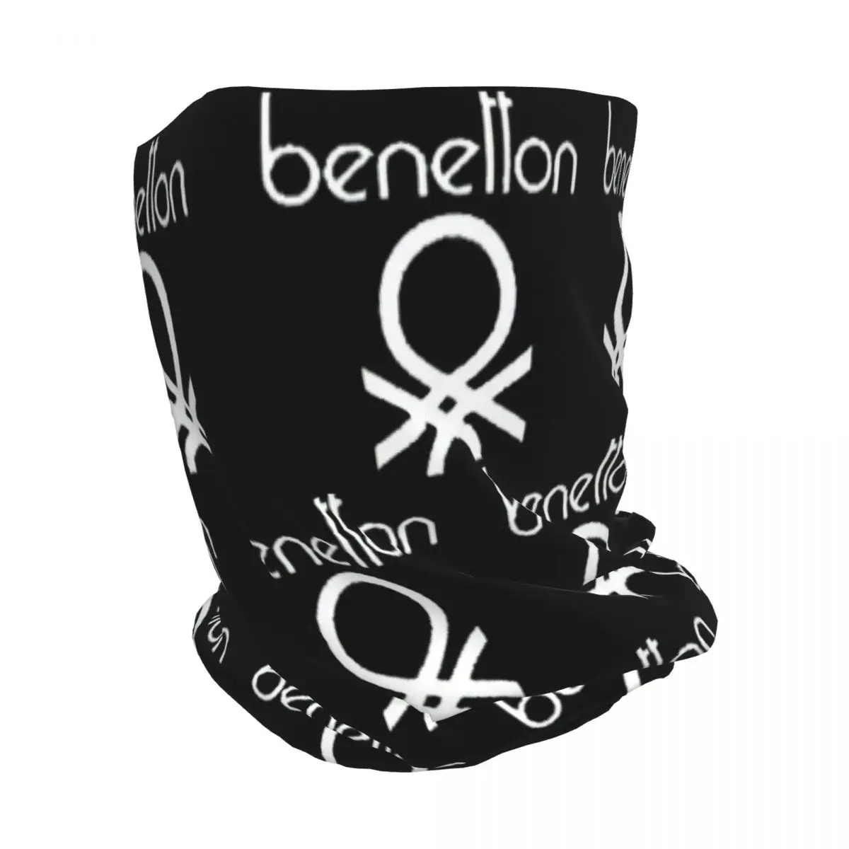 Benetton Formula Team 80s Collection Bandana Neck Gaiter Mask Scarf Warm Balaclava Beanies Hat for Men Women Adult All Season