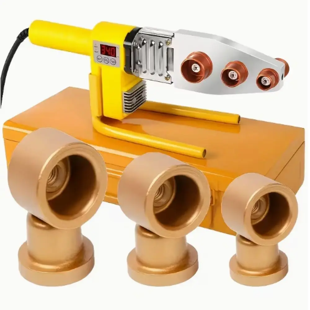 Non-stick Die Head Hot Melt Welding Machine Heavy Duty Corrosion-Resistant PPR Pipe Welding Head Metal Welding Head
