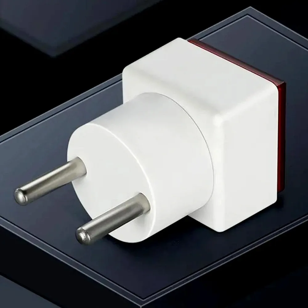 مؤشر الفولتميتر الرقمي للتيار المتردد، الفولتميتر الرقمي، لا يتطلب أسلاك، قابس أوروبي، نطاق قياس الجهد 50 ~ 500 فولت #4