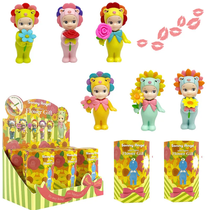 Sunshine Angel Party Angel للأطفال هدية عيد الميلاد وأعياد الميلاد سلسلة هدايا الزهور دمية عصرية لتزيين السيارة صندوق أعمى لطيف #1