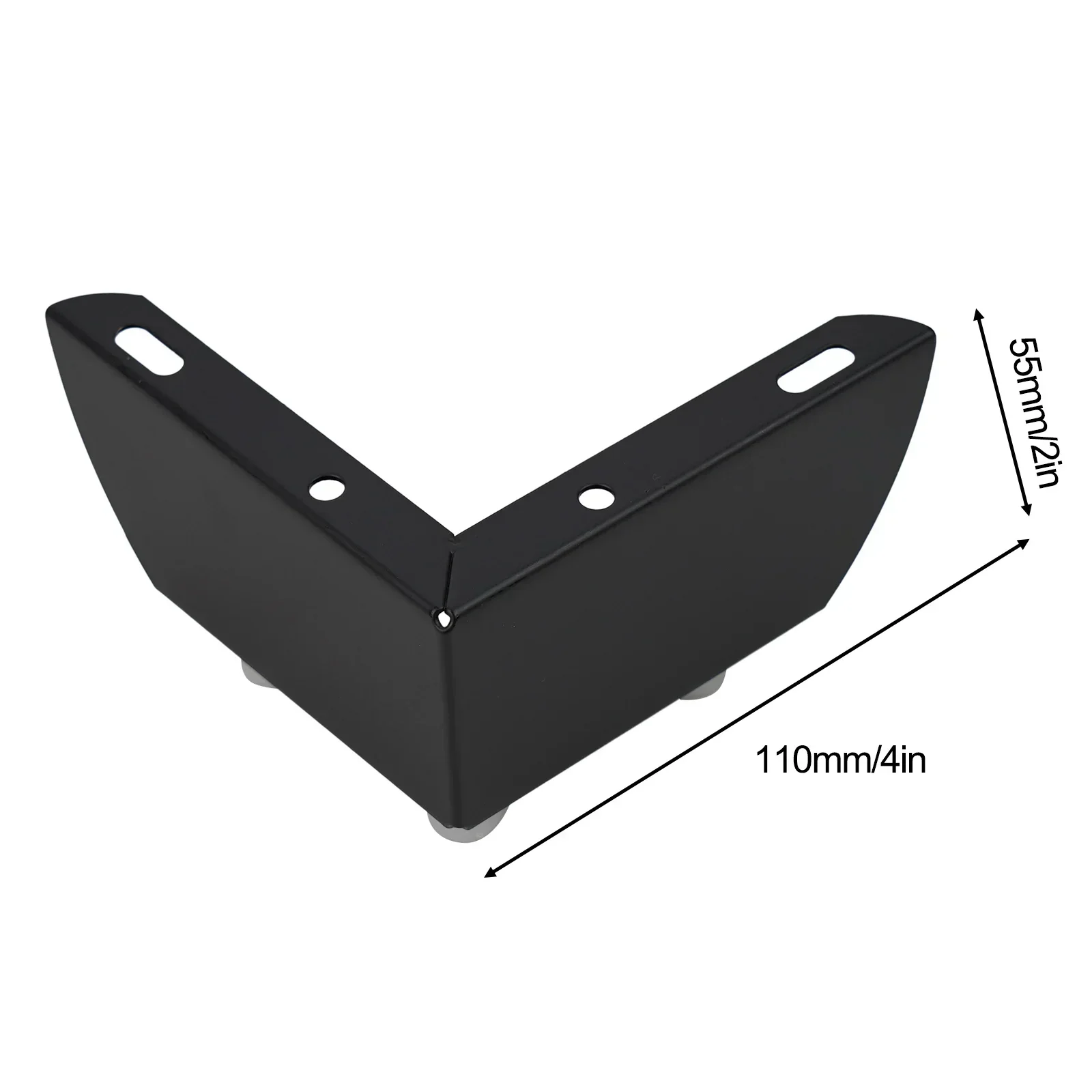 4PCS Simple L-Shaped 2 In 1 Furniture Leg Bedside Table Support Leg For Sofa Beds Tables Hardware Furniture Accessories Hardware