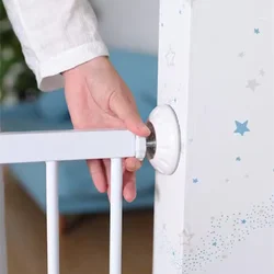1/2Set Baby Gates Threaded Spindle Rods Walk Thru Gates Wall Guard Safety Gate Screw Bolts Kit for Baby Safety Pet Stair Gates