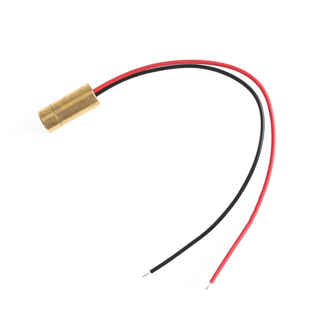 Laser head 650nm 9mm 3V 50mW Laser Cross Diode Module Red Copper Head