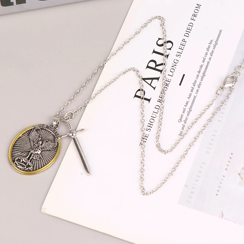 الكاثوليكية راعي القديس قلادة مايكل سانت مايكل رئيس الملائكة قلادة قلادة