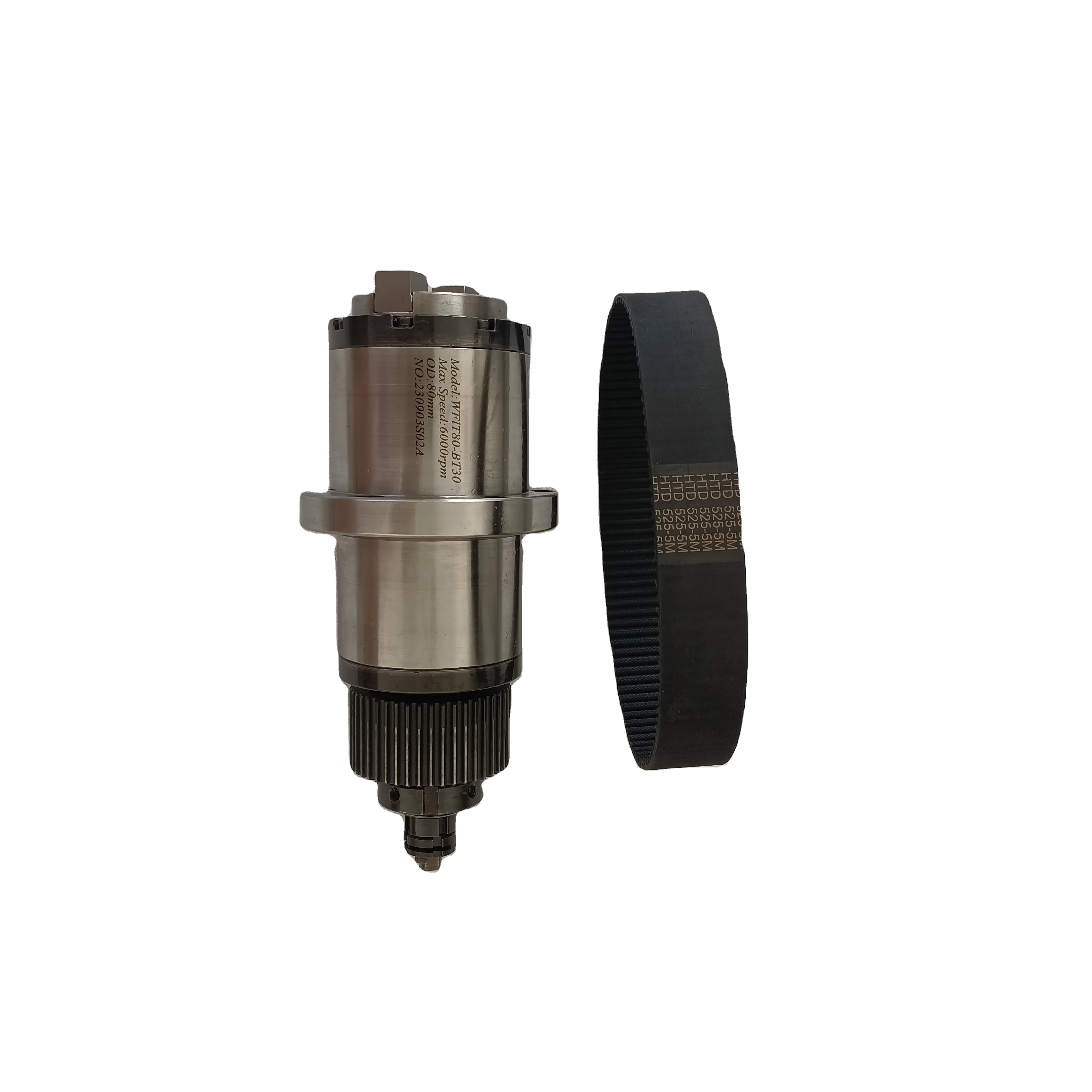 

CNC Machine Center Milling Use Spindle Bet Driving BT30 Max 6000rpm 80mm ATC Belt Spindle