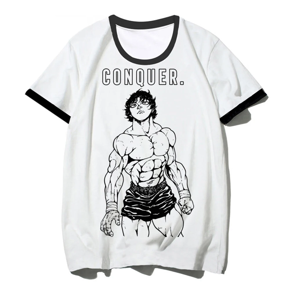 Yujiro Hanma Baki top women graphic funny t shirt female 2000s clothes