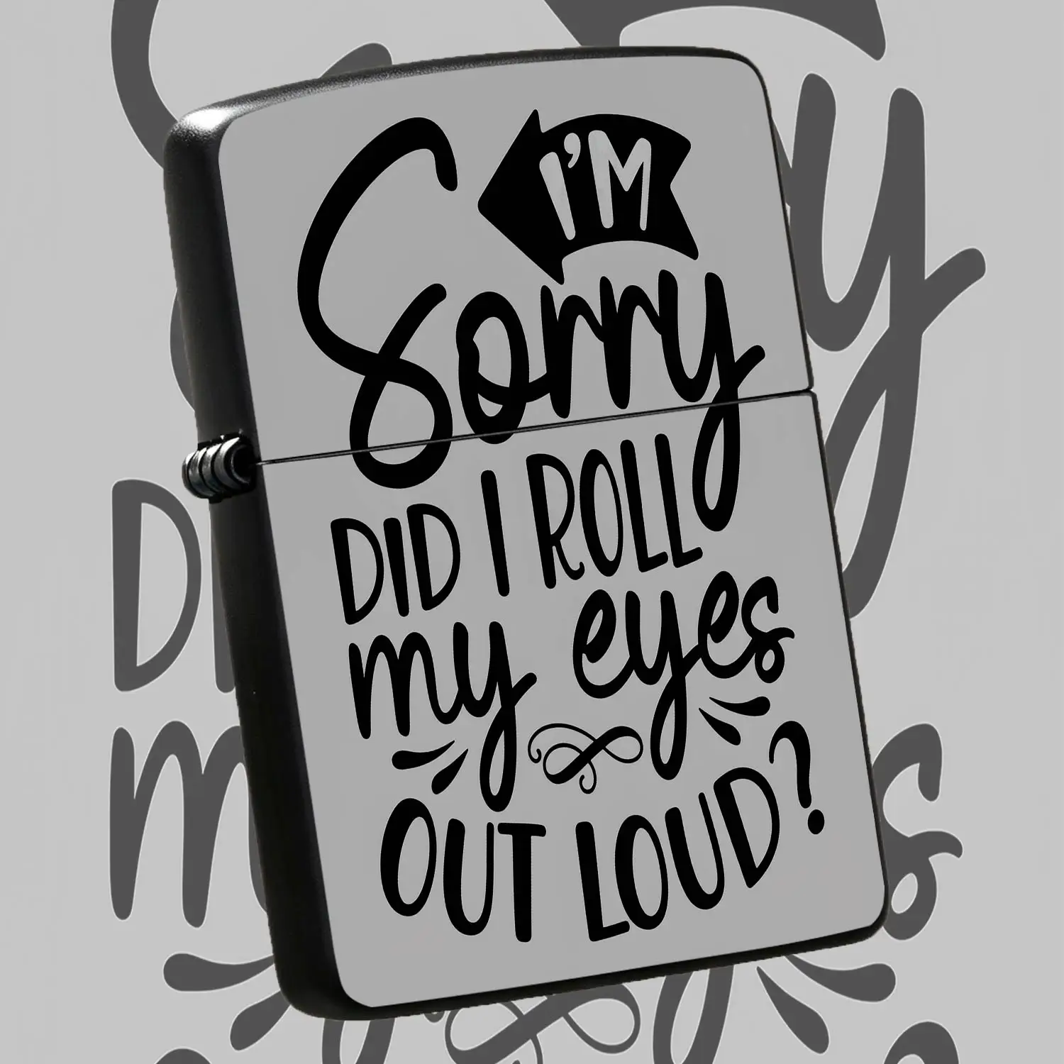 Funny Sarcasm Quote Portable Lighter, Creative 