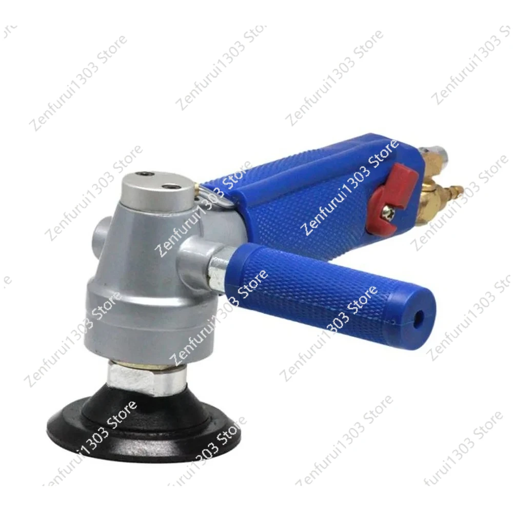 4 Inch Air Pneumatic Sander Water-feed Mill Wet Polisher Tool Machine for Marble Quartz Granite Stone Polishing