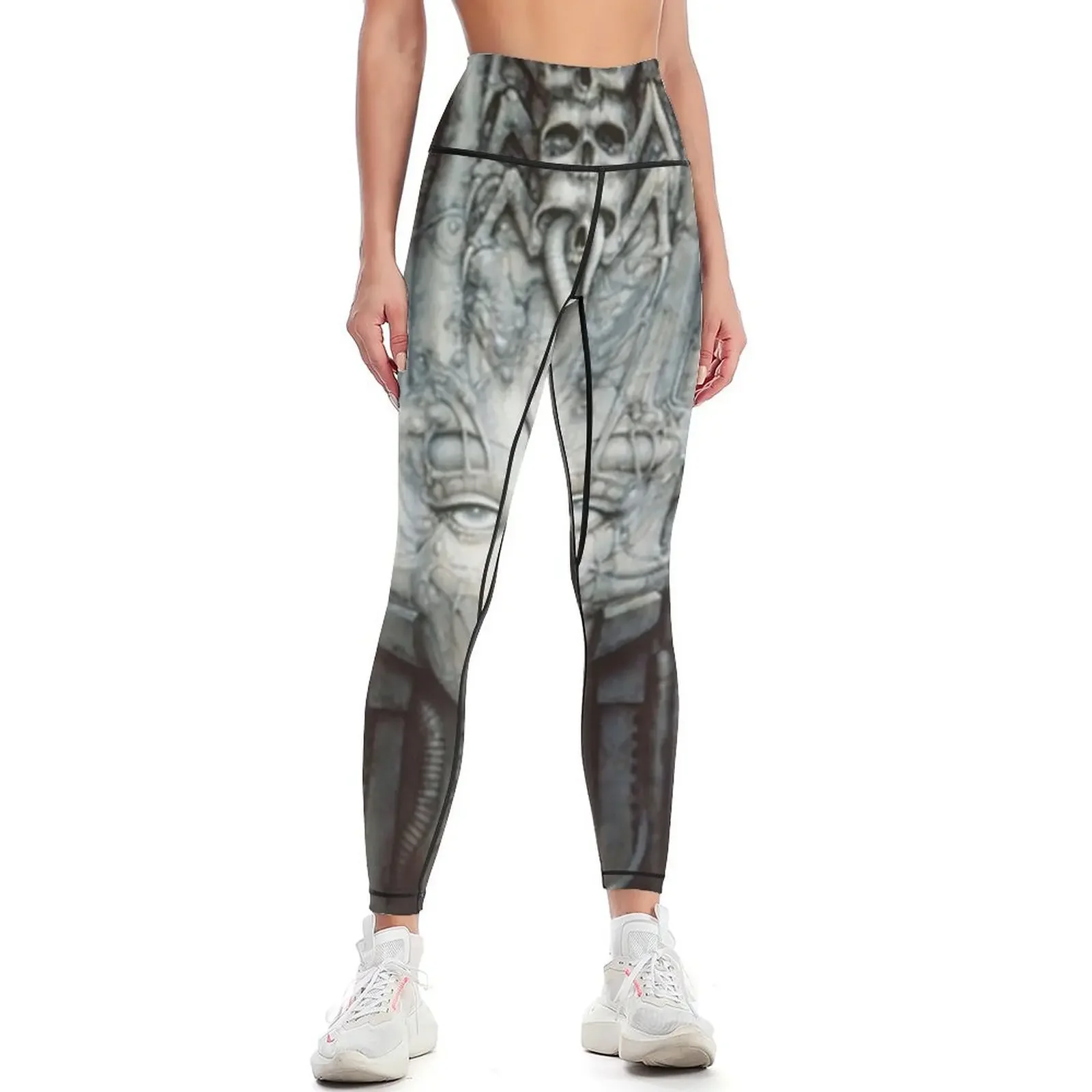 

H.R Giger - Li 1 - Art Classic Leggings gym's clothing Women's sportswear Tight fitting woman sport set Womens Leggings
