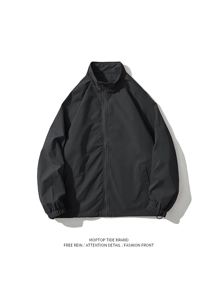 

Американский Sle Baseball Jaet, мужская весенняя модная брендовая воротник-стойка, ветрозащитный полиэстер, длинная застежка-молния све